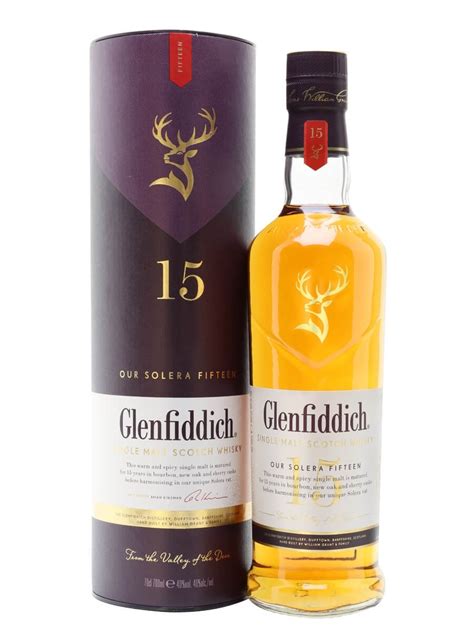 glenfiddich 15 year solera.